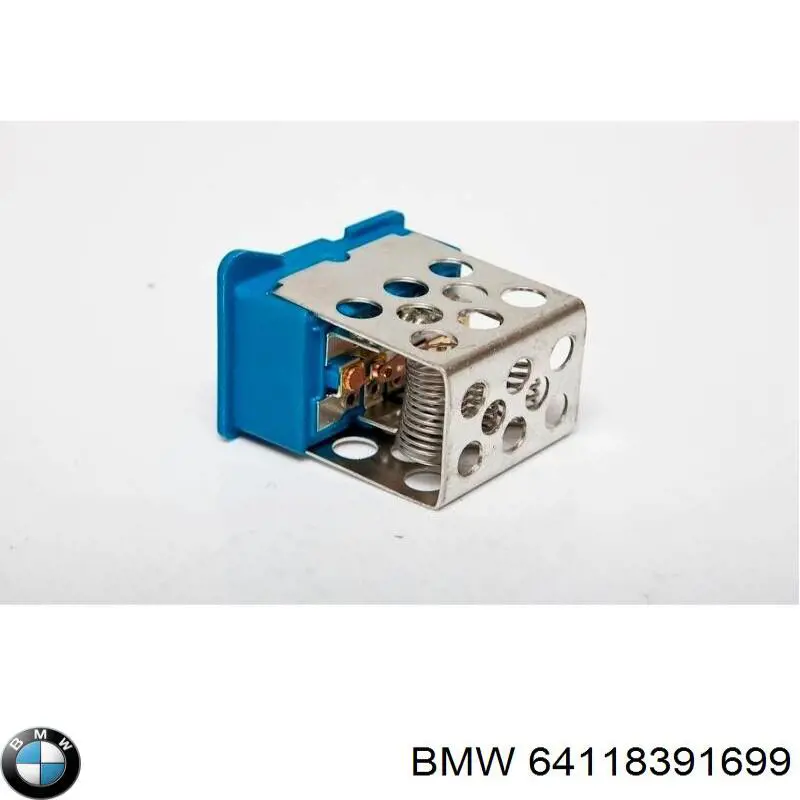 64118391699 BMW Rezystor wentylatora nagrzewnicy (ogrzewacza kabiny)