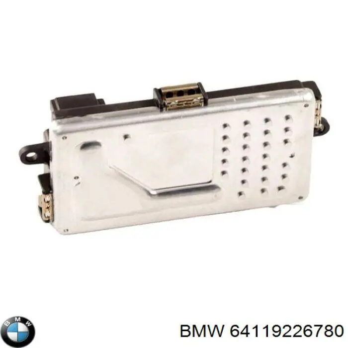 Rezystor wentylatora nagrzewnicy (ogrzewacza kabiny) BMW 64119226780 cena, od 56,91 USD