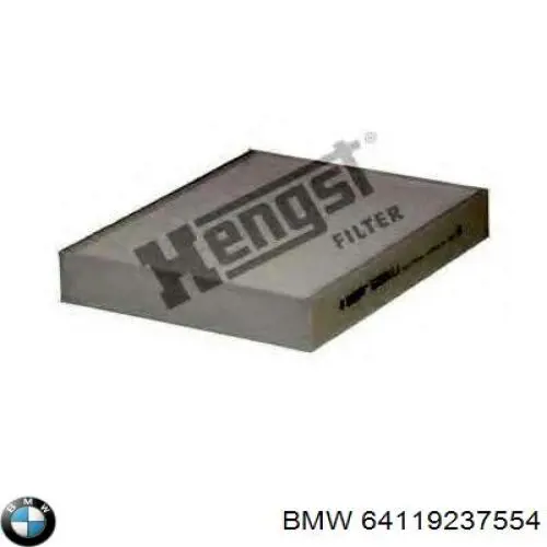 64119237554 BMW Filtr kabiny