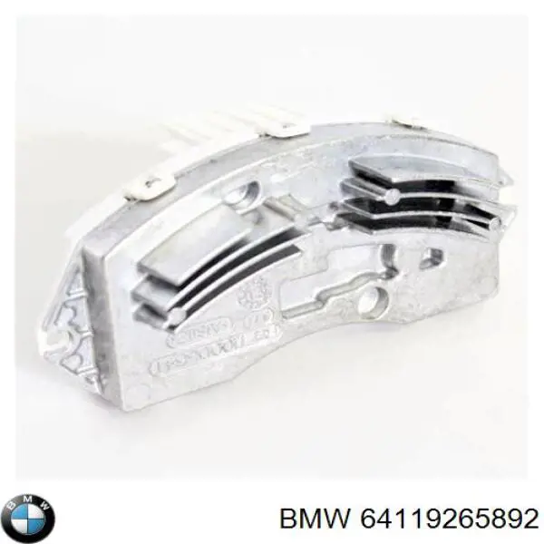 Rezystor wentylatora nagrzewnicy (ogrzewacza kabiny) BMW 64119265892 cena, od 62,35 USD