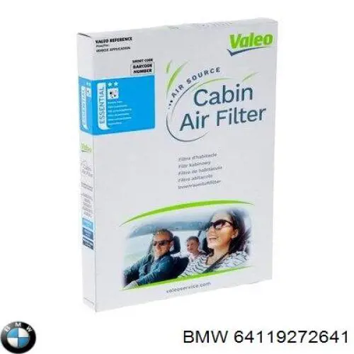 64119272641 BMW Filtr kabiny