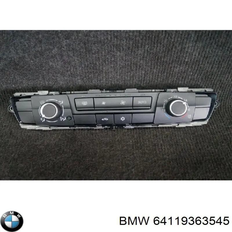 64119363545 BMW Sterownik trybów ogrzewania/klimatyzacji