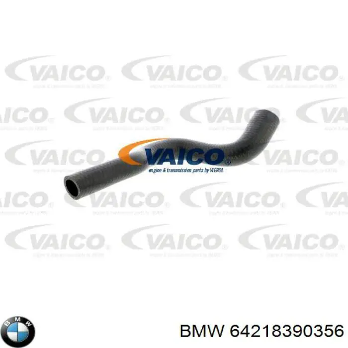 Przewód (króciec) układu chłodzenia BMW 64218390356 cena, od 8,65 USD