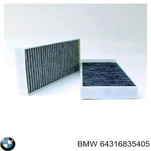 Do koszyka 64316835405 BMW Filtr kabiny