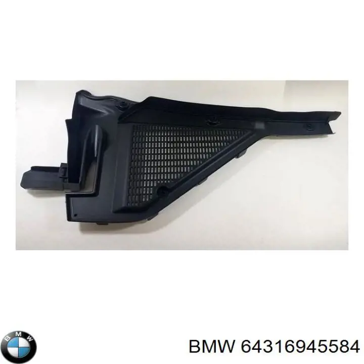 64316945584 BMW Podszybie szyby czołowej