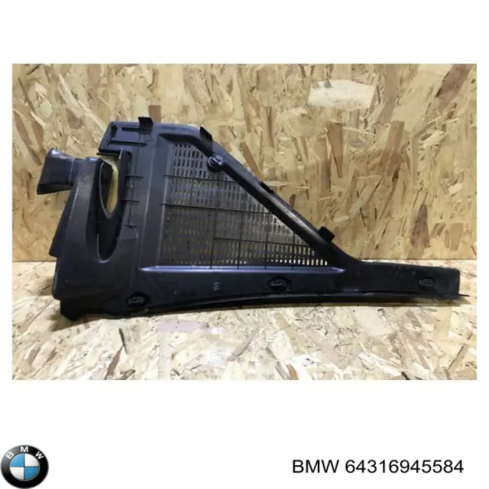Do koszyka 64316945584 BMW Podszybie szyby czołowej