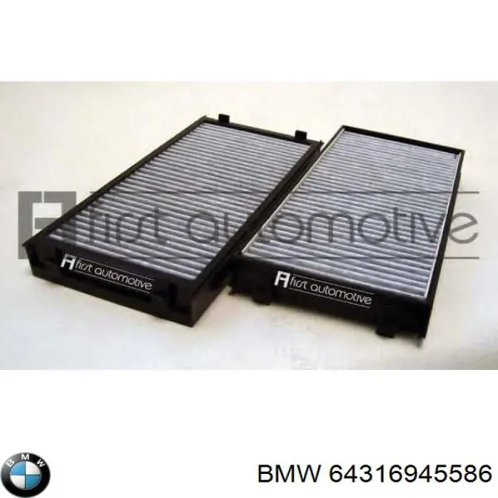 Filtr kabiny BMW 64316945586 cena, od 22,29 USD