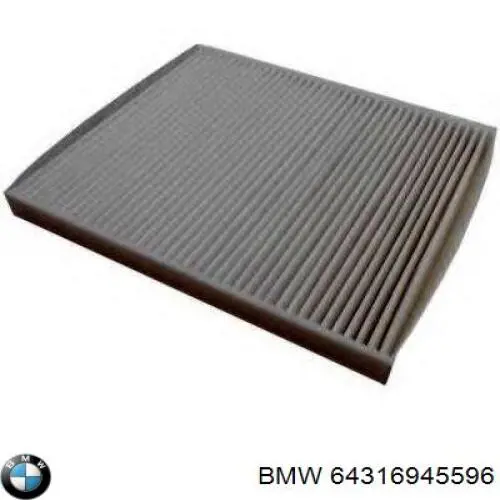 Filtr kabiny BMW 64316945596 cena, od 10,14 USD