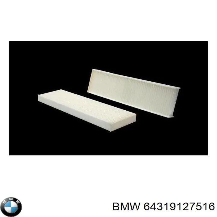 Do koszyka 64319127516 BMW Filtr kabiny