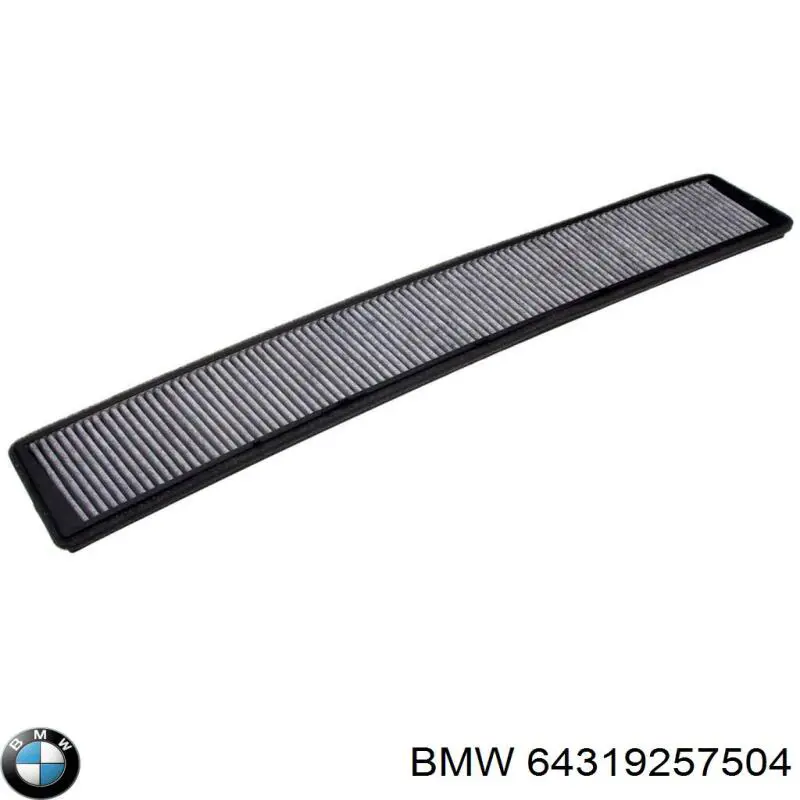 Filtr kabiny BMW 64319257504 cena, od 15,47 USD