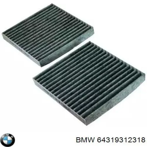 64319312318 BMW Filtr kabiny