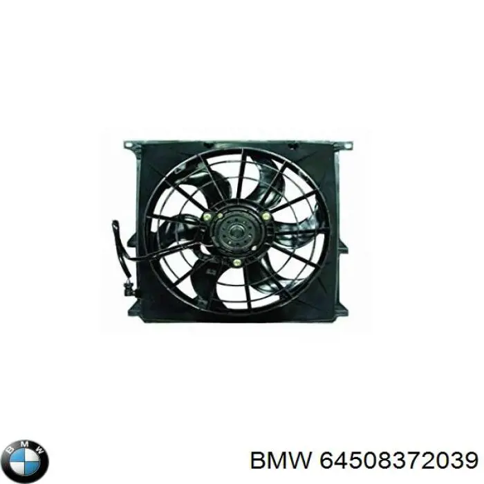 Dyfuzor chłodnicy klimatyzacji, w komplecie z wirnikiem i silnikiem BMW 64508372039 cena, od 98,75 USD