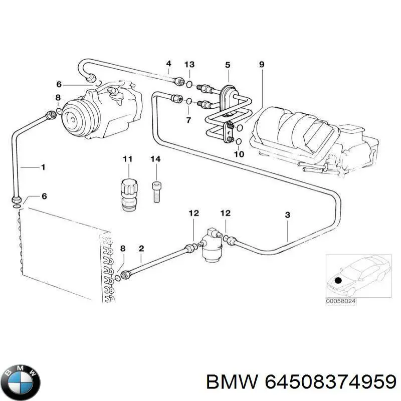 Uszczelka pierścieniowa rury klimatyzacji Mercedes 2209970245 cena, od 2,94 USD