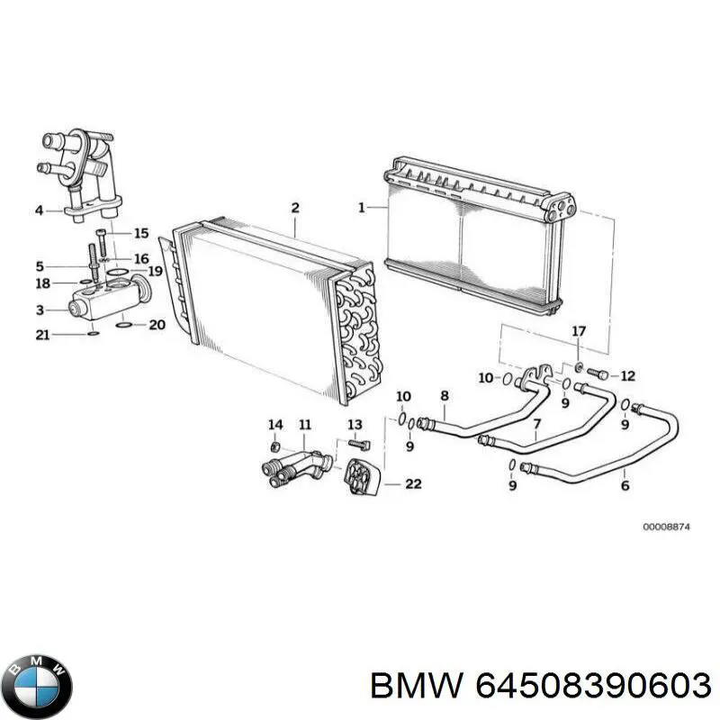 Uszczelka pierścieniowa rury klimatyzacji BMW 64508390603 cena, od 2,14 USD