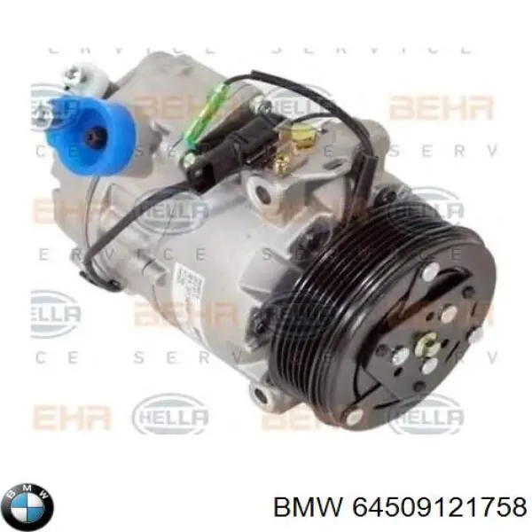 64509121758 BMW sprężarka klimatyzacji