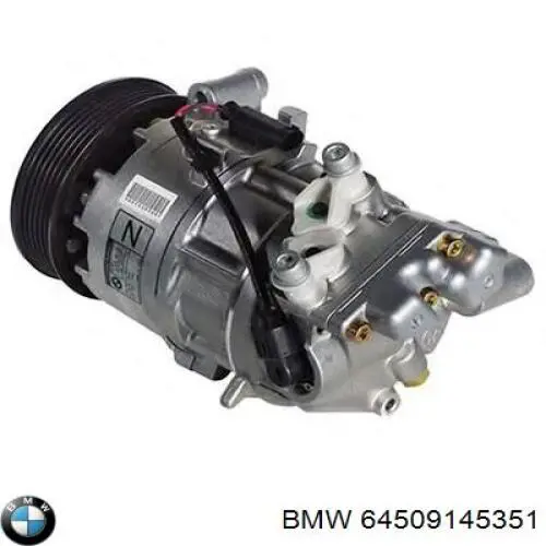 Sprężarka klimatyzacji BMW 64509145351 cena, od 142,36 USD