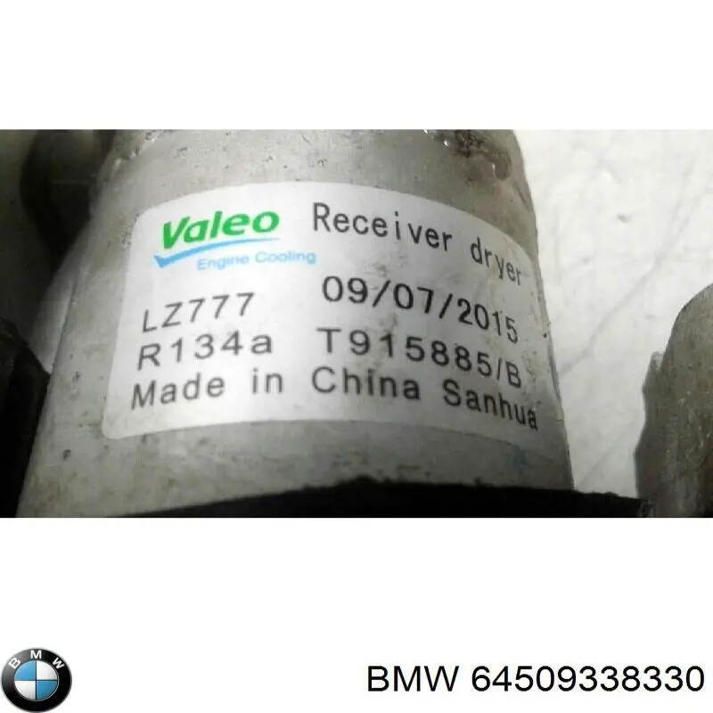64509338330 BMW Chłodnica klimatyzacji