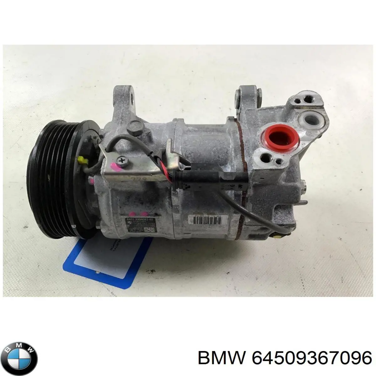 64509367096 BMW Chłodnica klimatyzacji