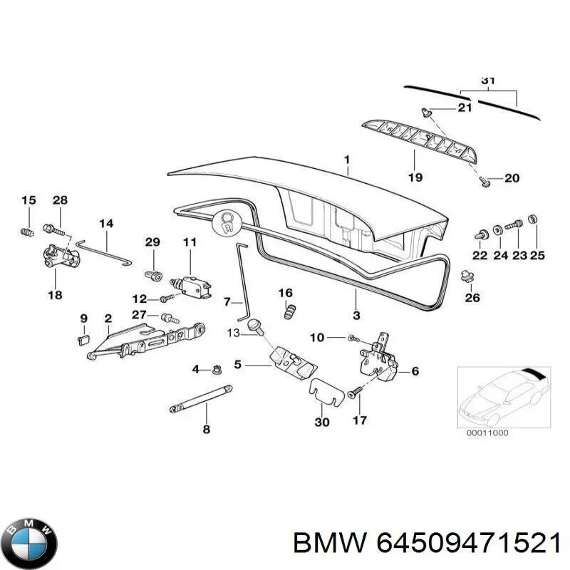 Chłodnica klimatyzacji BMW 64509471521 cena, od 213,32 USD