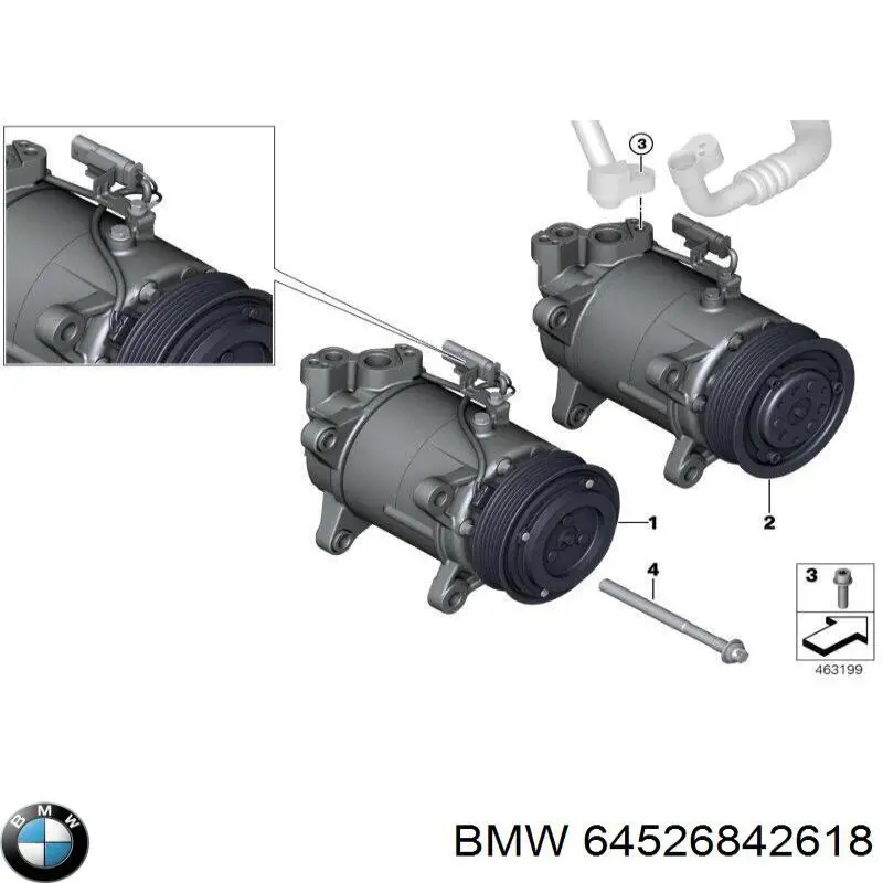 Sprężarka klimatyzacji Nissens 891148 cena, od 299,65 USD