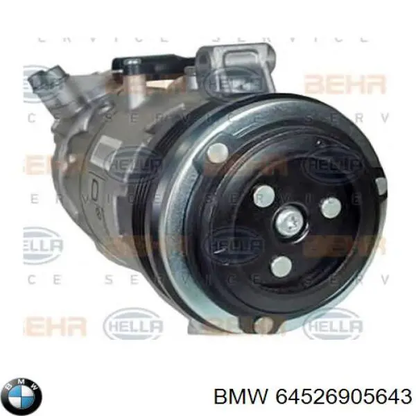 64526905643 BMW Sprężarka klimatyzacji