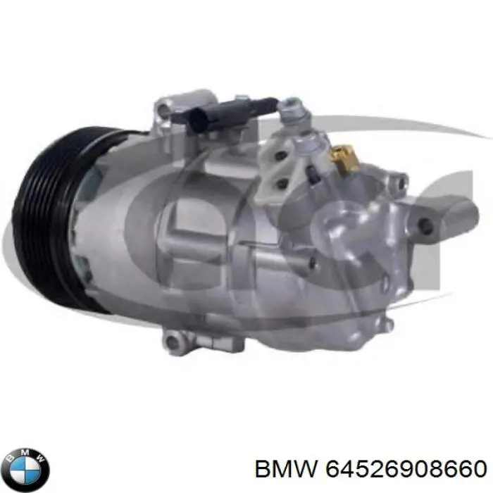 Sprężarka klimatyzacji BMW 64526908660 cena, od 148,12 USD