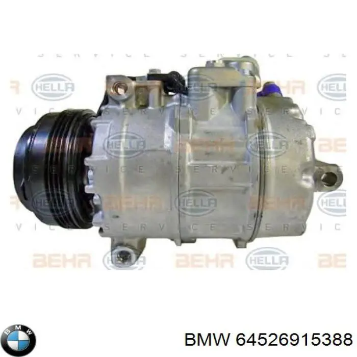 Sprężarka klimatyzacji BMW 64526915388 cena, od 90,24 USD