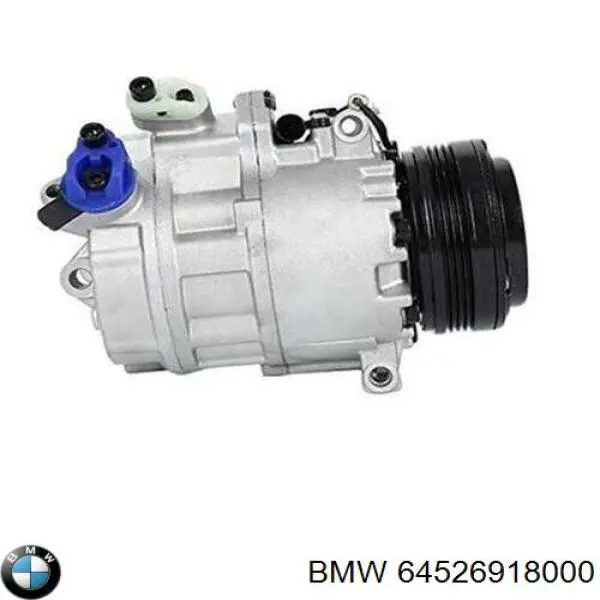 64526918000 BMW Sprężarka klimatyzacji