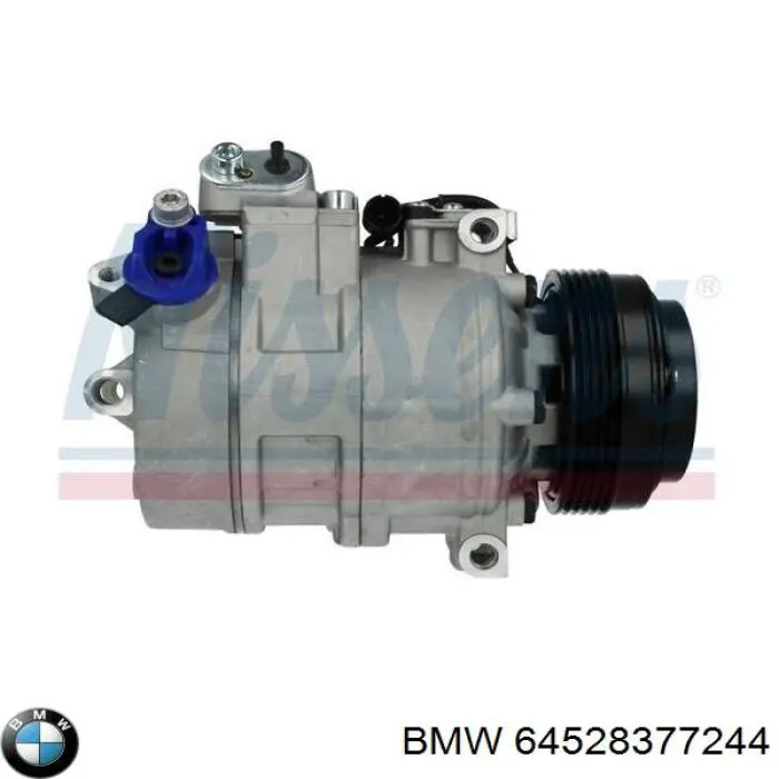 64528377244 BMW Sprężarka klimatyzacji