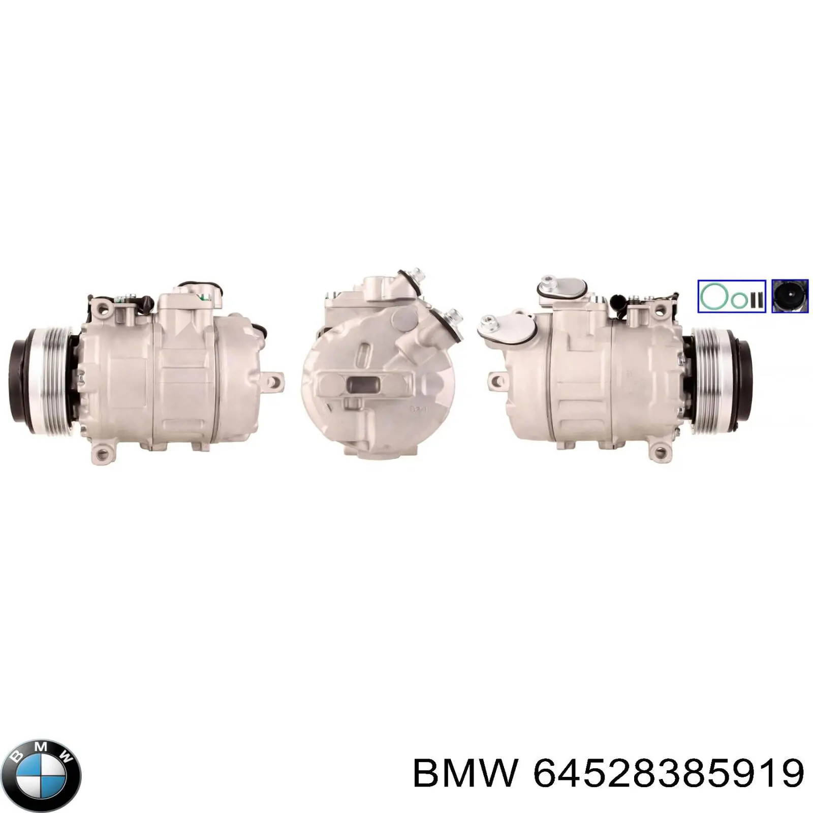 64528385919 BMW Sprężarka klimatyzacji