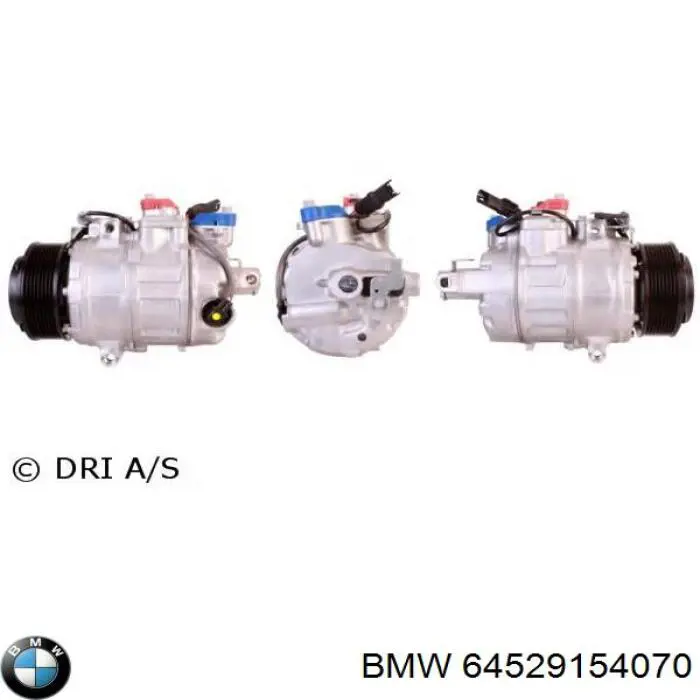 64529154070 BMW Sprężarka klimatyzacji
