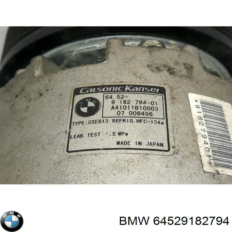 Sprężarka klimatyzacji BMW 64529182794 cena, od 191,41 USD