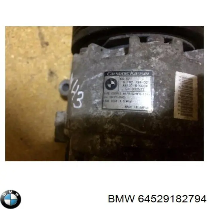 Do koszyka 64529182794 BMW Sprężarka klimatyzacji