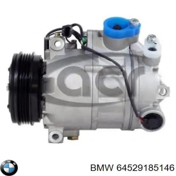 Sprężarka klimatyzacji BMW 64529185146 cena, od 378,75 USD