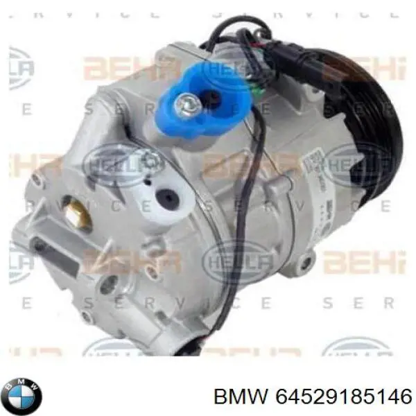 Sprężarka klimatyzacji BMW 64529185146