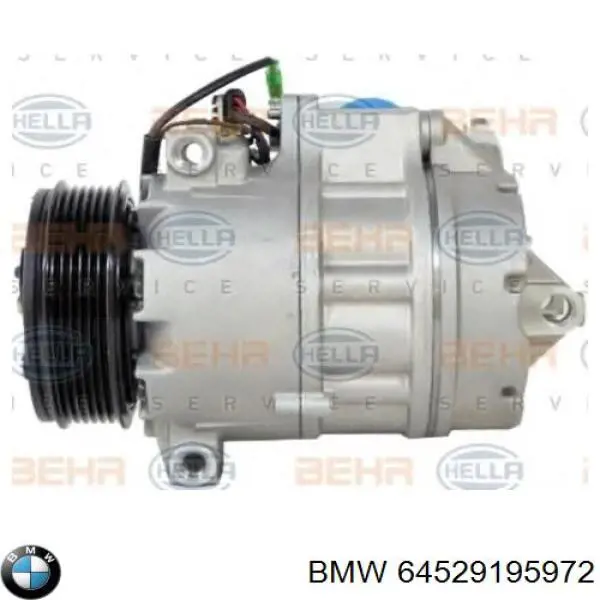 64529195972 BMW sprężarka klimatyzacji