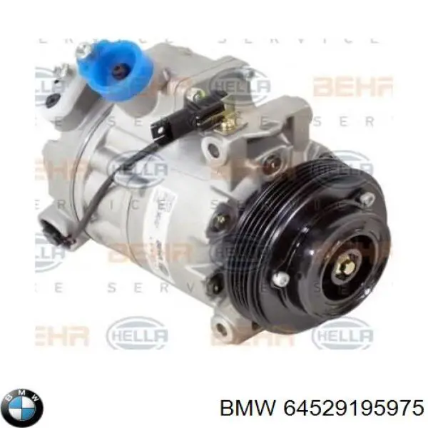 Sprężarka klimatyzacji BMW 64529195975 cena, od 452,16 USD