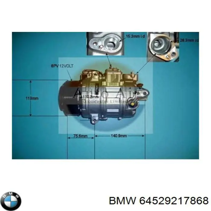 Sprężarka klimatyzacji 64529217868 BMW