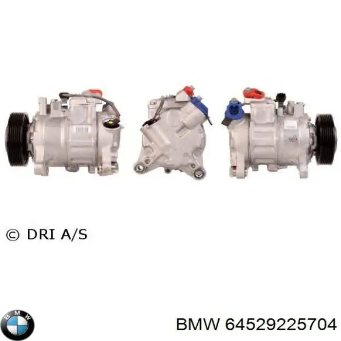 Sprężarka klimatyzacji BMW 64529225704 cena, od 294,54 USD