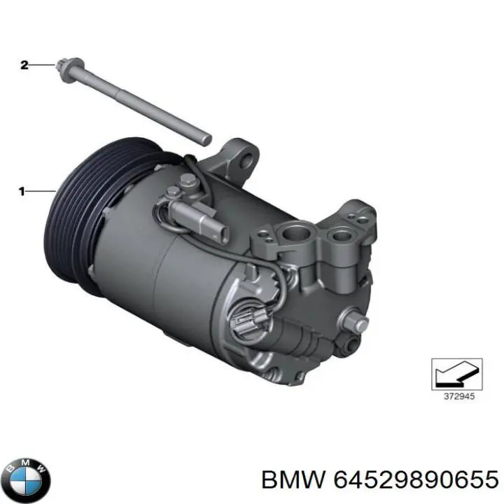Sprężarka klimatyzacji BMW 794581901 cena, od 354,24 USD