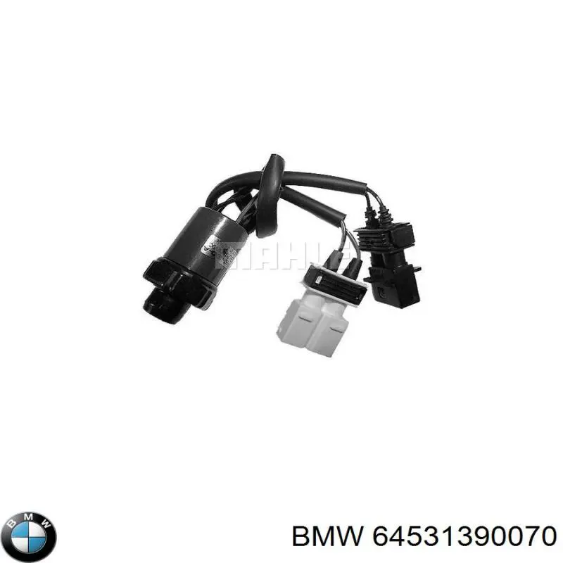 Do koszyka 64531390070 BMW Czujnik ciśnienia bezwzględnego klimatyzacji