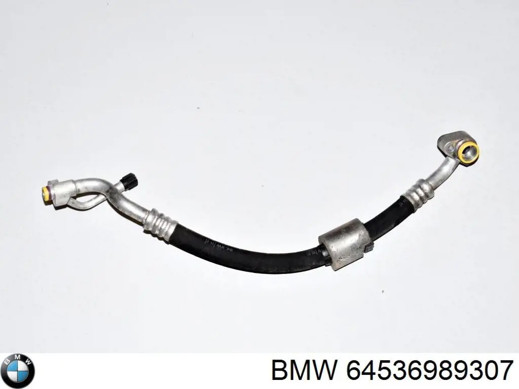 64536989307 BMW Przewód klimatyzacji, od sprężarki do chłodnicy