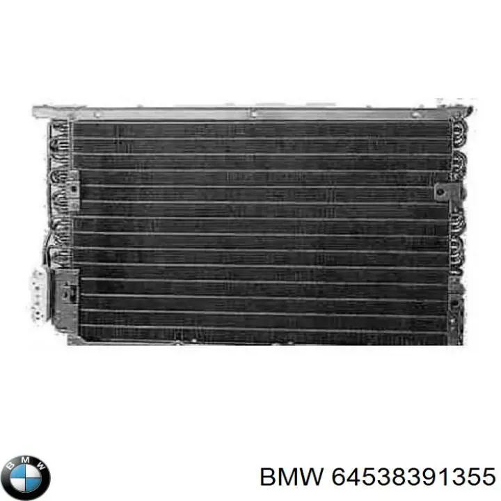 Do koszyka 64538391355 BMW Chłodnica klimatyzacji