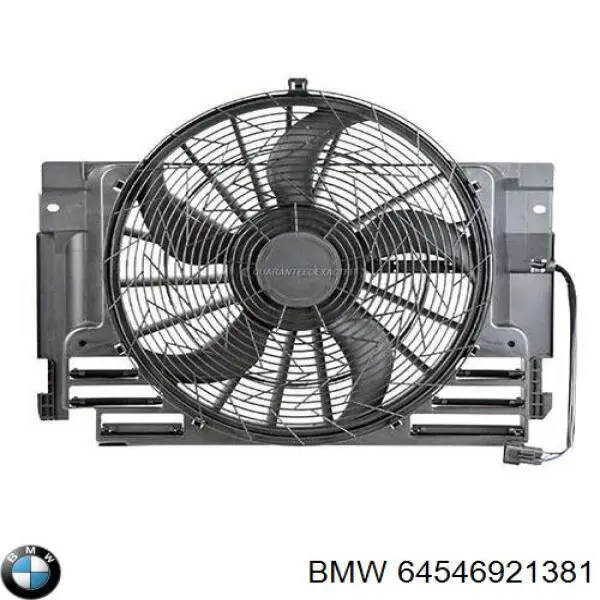 Dyfuzor chłodnicy klimatyzacji, w komplecie z wirnikiem i silnikiem BMW 64546921381 cena, od 169,30 USD