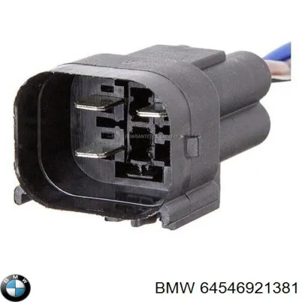 Do koszyka 64546921381 BMW Dyfuzor chłodnicy klimatyzacji, w komplecie z wirnikiem i silnikiem