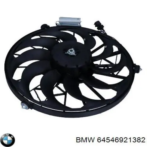 Dyfuzor chłodnicy klimatyzacji, w komplecie z wirnikiem i silnikiem BMW 64546921382 cena, od 246,87 USD