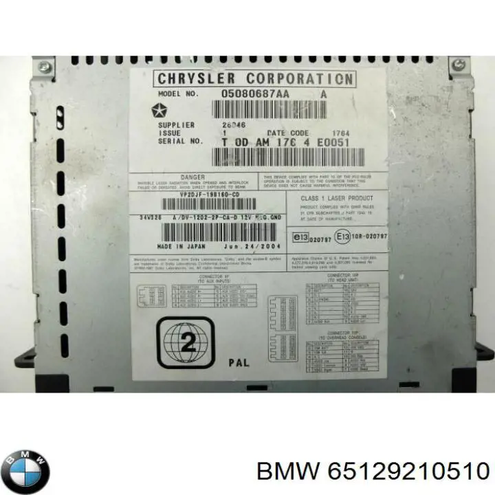Radioodtwarzacz (radio AM/FM) BMW 3 kombi (E91) (2004 - 2012) cena, od 149,23 USD