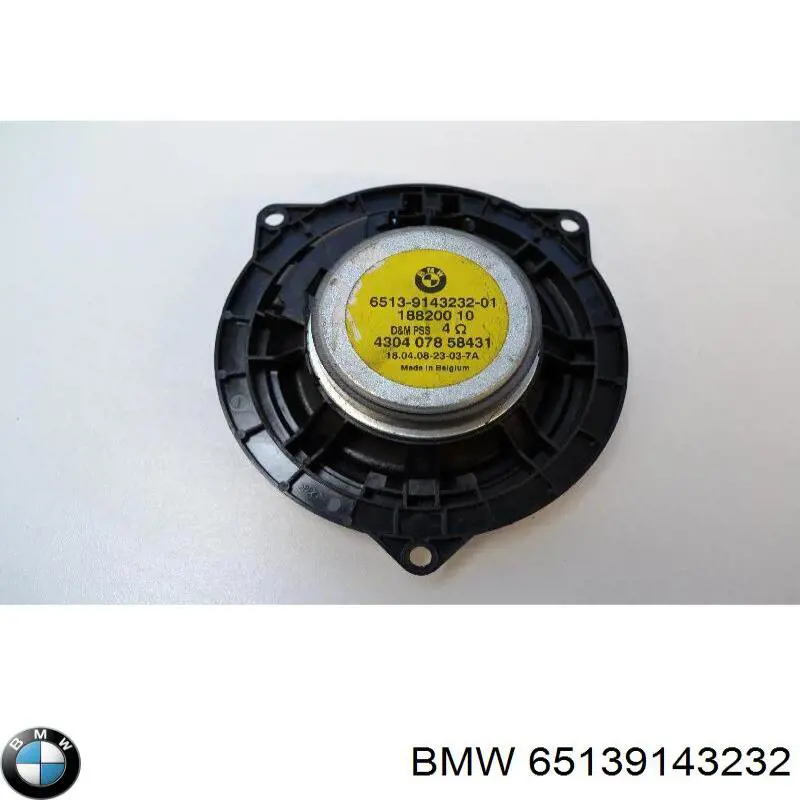 65139143232 BMW Głośnik drzwi przednich