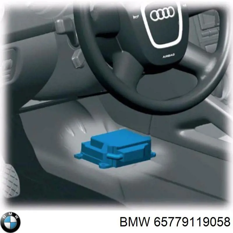 65779119058 BMW Sterownik poduszki bezpieczeństwa