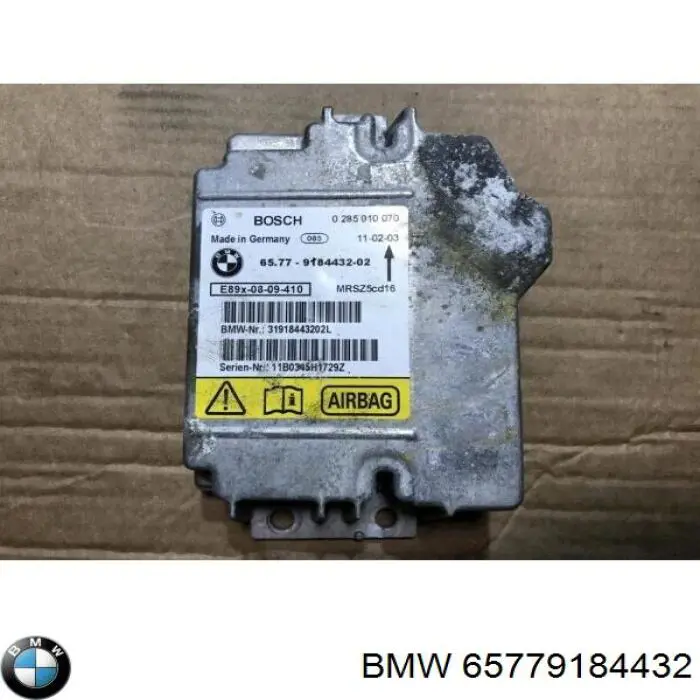 65779184432 BMW sterownik poduszki bezpieczeństwa